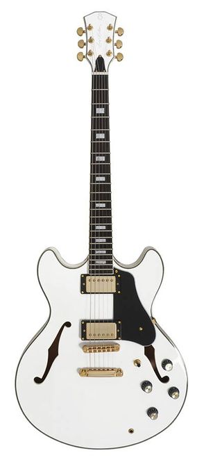Hovedbilde Sire H7/WH Larry Carlton electric archtop guitar ...