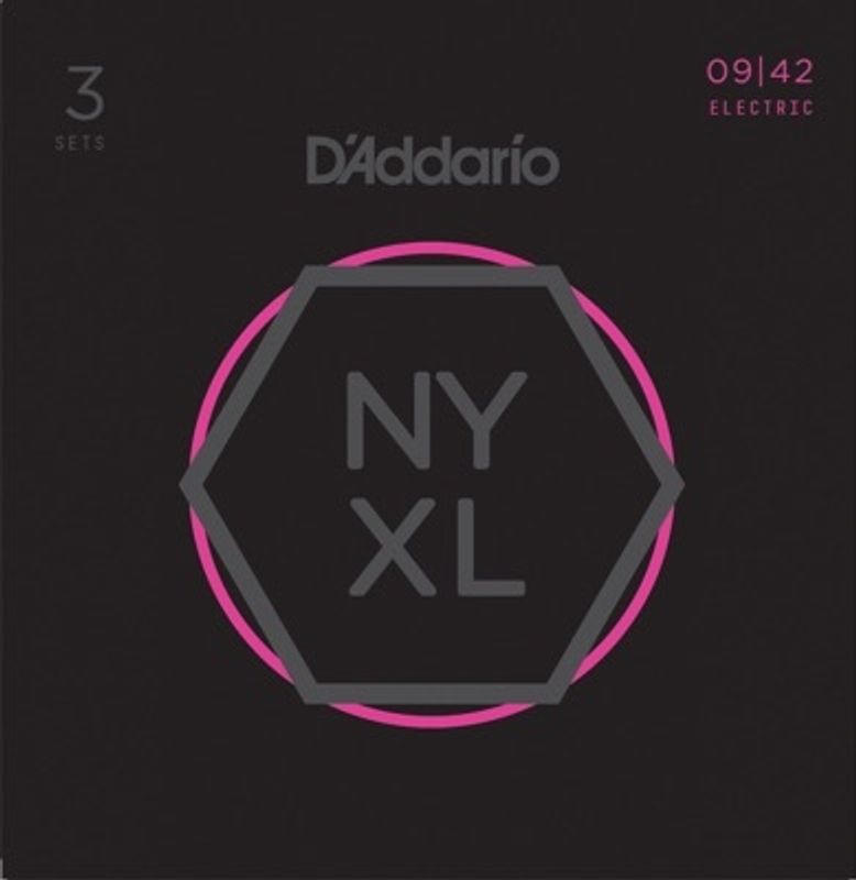 Daddario NYXL0942-3Pack