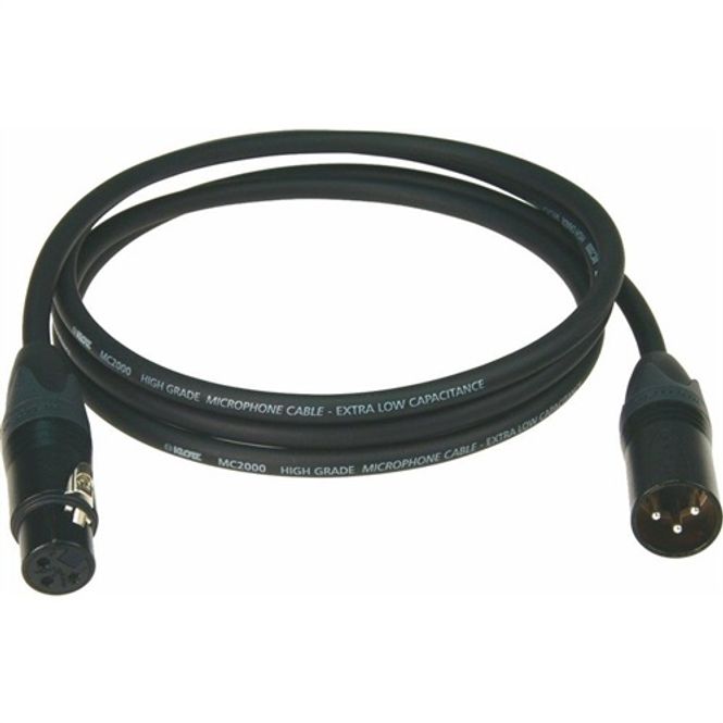 Hovedbilde Klotz M2 Superior mic cable Neutrik XLR/XLR 3 m