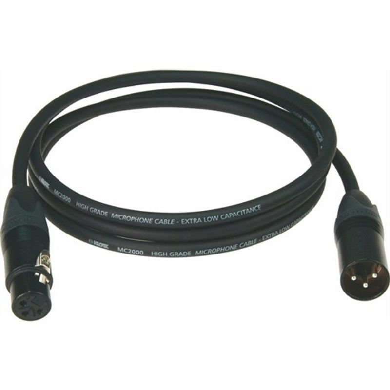 Klotz M2 Superior mic cable Neutrik XLR/XLR 3 m
