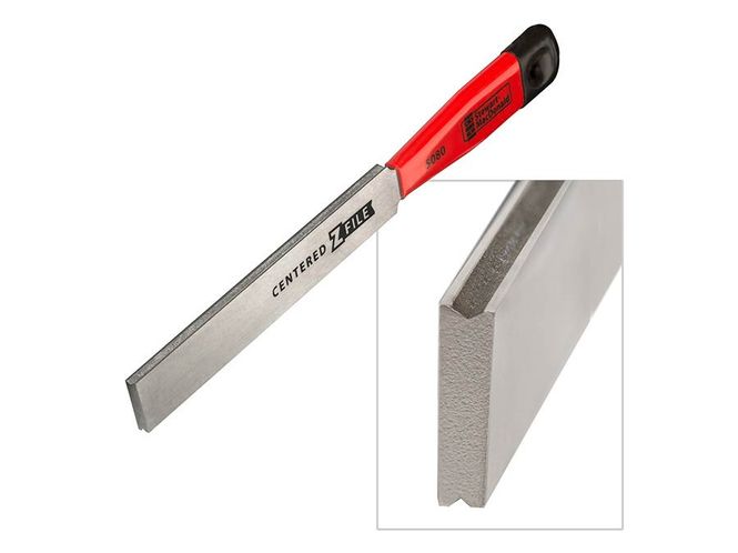 Hovedbilde StewMac Centered Z-File fret crowning file SM5080