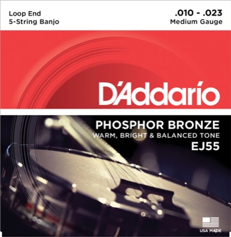 Daddario EJ55 Banjo 5-Strenget
