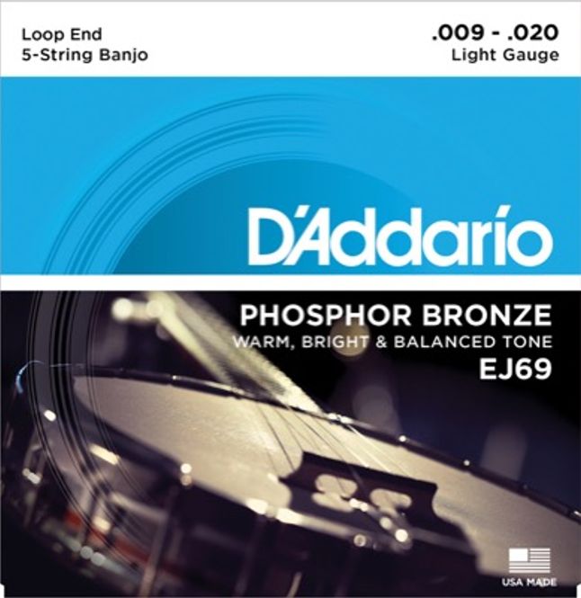 Hovedbilde Daddario EJ69 Banjo 5-Strenget