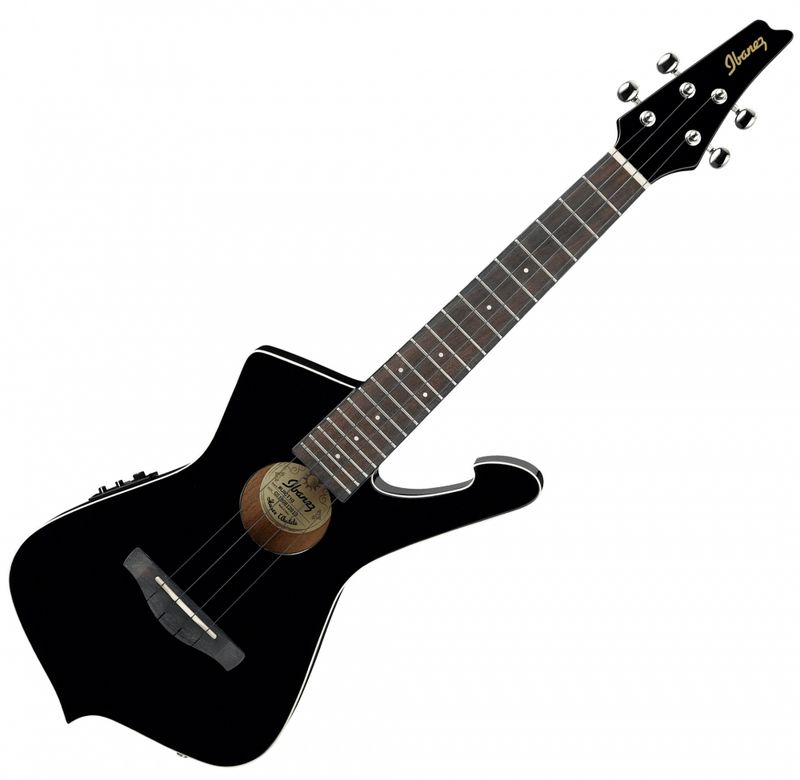 Ibanez UICT10-BK Iceman Tenor Ukulele m/bag