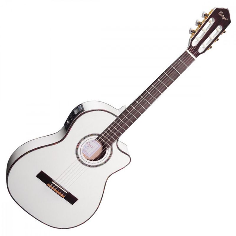Ortega RCE145WH White m/bag