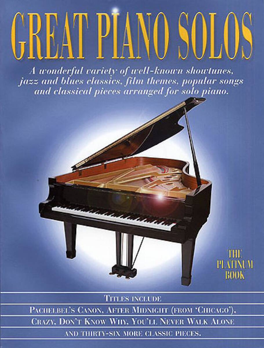 Great Piano Solos: The Platinum Book Grad 3
