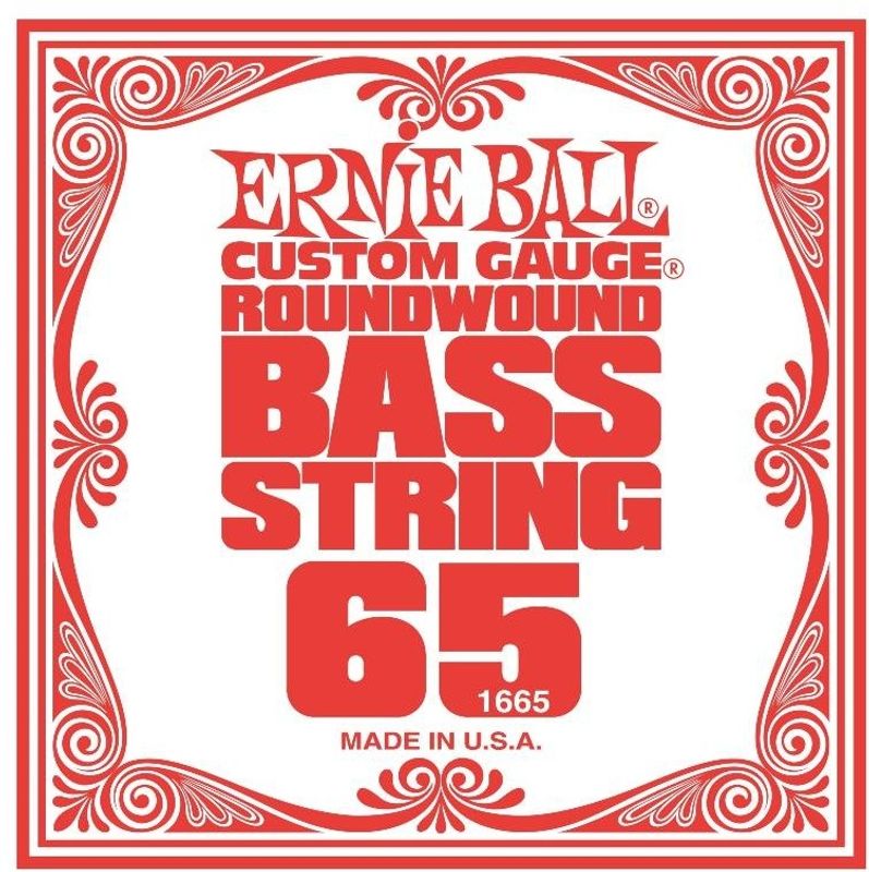Ernie Ball EB-1665 enkel bass streng .065