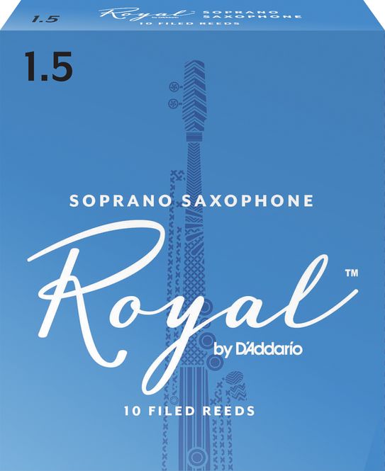 Hovedbilde Daddario Royal RIB1015 Sopran Sax 10-p 1.5 Fliser