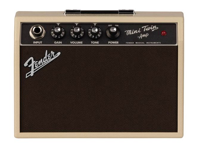 Hovedbilde Fender 'Mini '65 Twin Amp' Blonde 1W