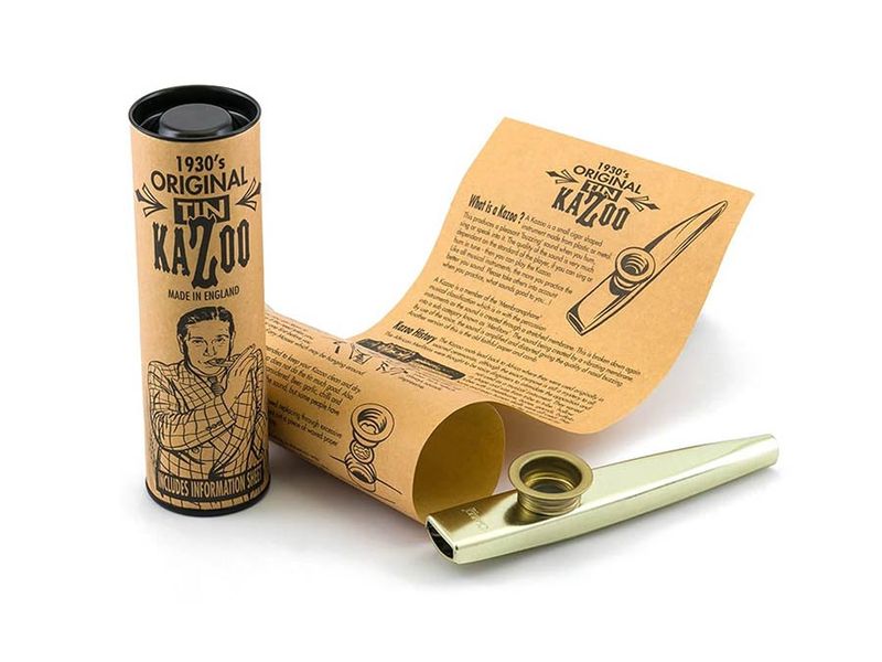 Clarke Metall Kazoo Sølv