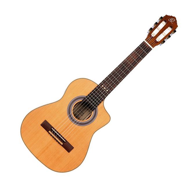 Hovedbilde Ortega RQC25 Requinto Klassisk Gitar Cedar Top