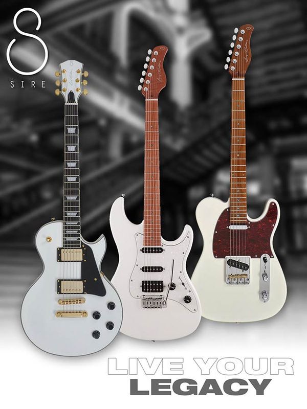 Sire T7/AWH Larry Carlton electric guitar T-style antique white