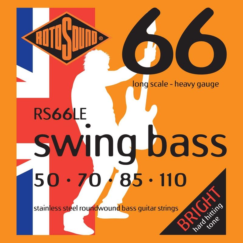 Rotosound BASS (RS66LE) STAINLESS STEEL 50 70 85 110