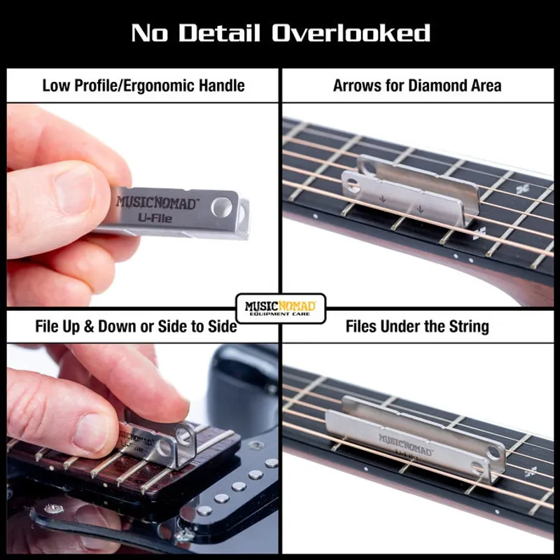 MusicNomad MN813 Fret leveler set