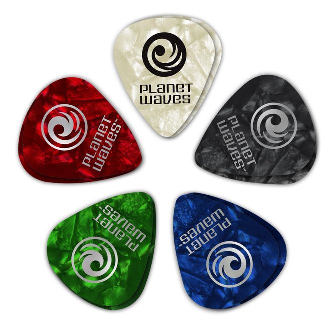 Hovedbilde D'Addario 1CAP7-25 Assort.Pearl Celluloid X-Heavy ...