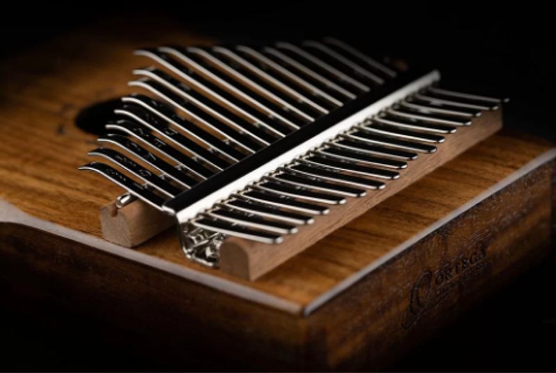 Ortega OKB1E Solid Acacia m/pickup
