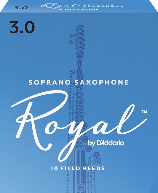 Hovedbilde Daddario Royal RIB1030 Sopran Sax 10-p 3.0 Fliser
