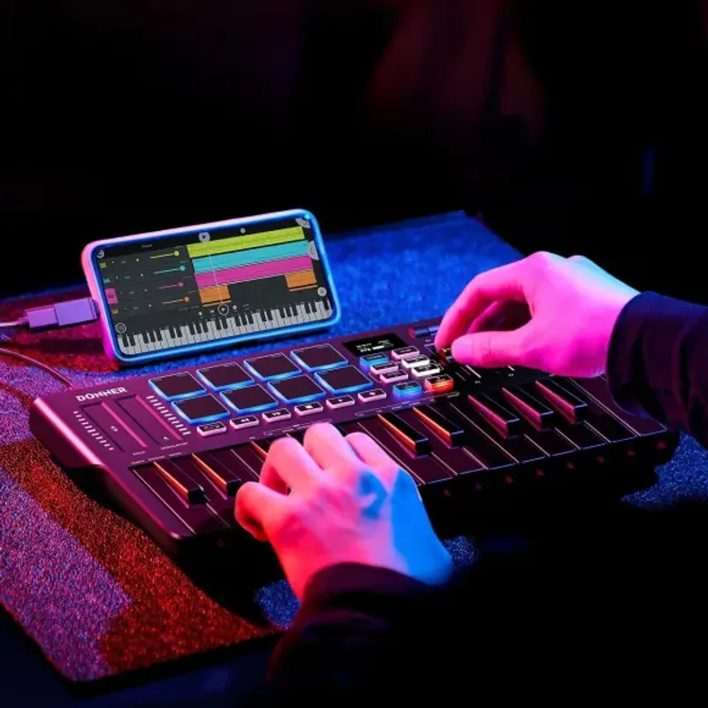 Donner DMK-25 Pro midi-keyboard
