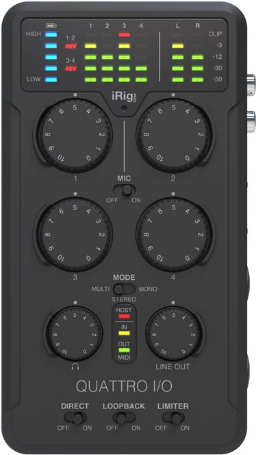Hovedbilde IK Multimedia iRig Pro Quattro I/O