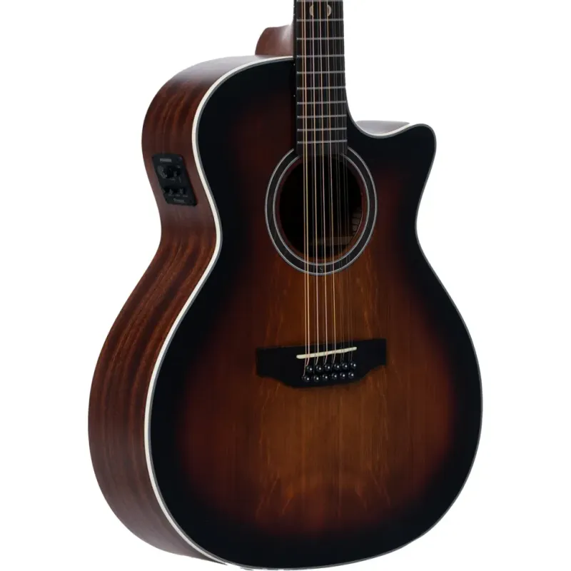 Santana Superb G94-12 BRS 12-strengs stålstrengsgitar brown burst 