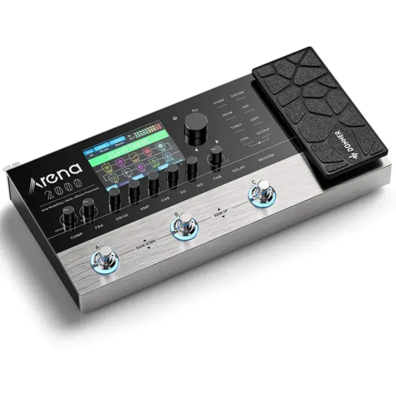 Donner Arena 2000 gitar-multieffekt-pedalboard  