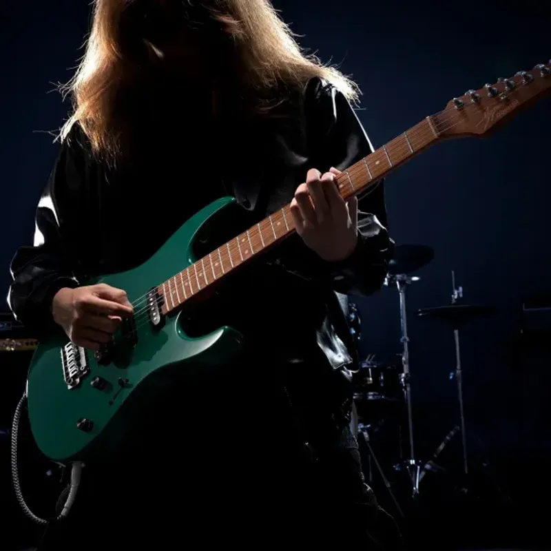 Donner DST-700 el-gitar green