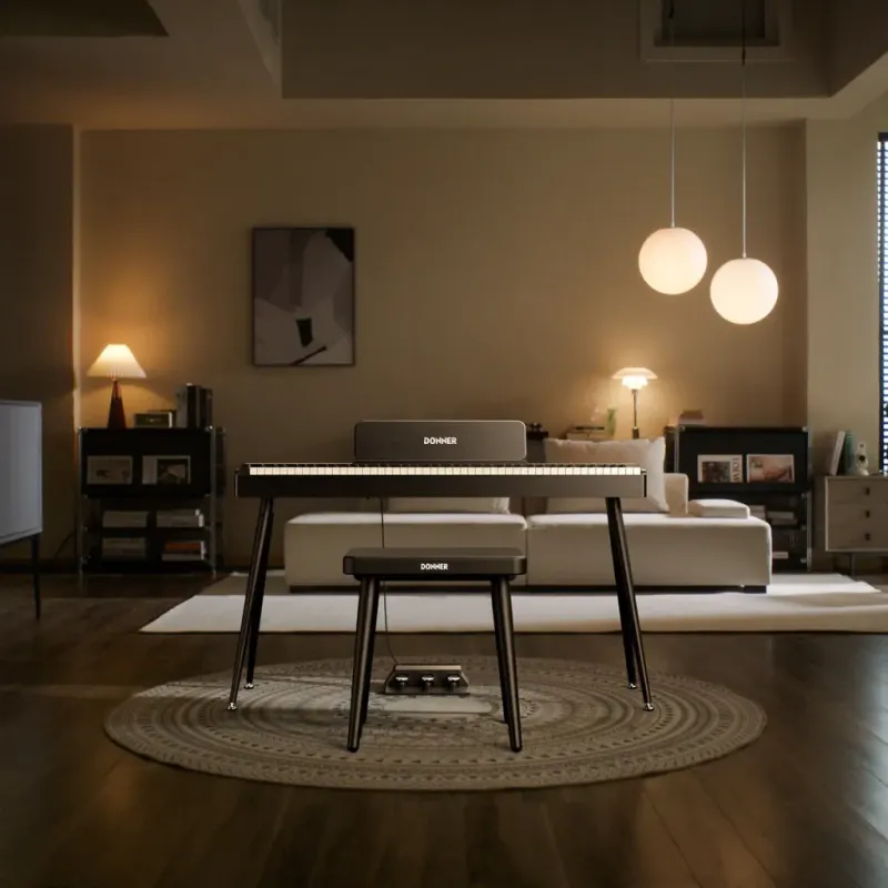 Donner Oura S100 Digitalpiano Svart Matt