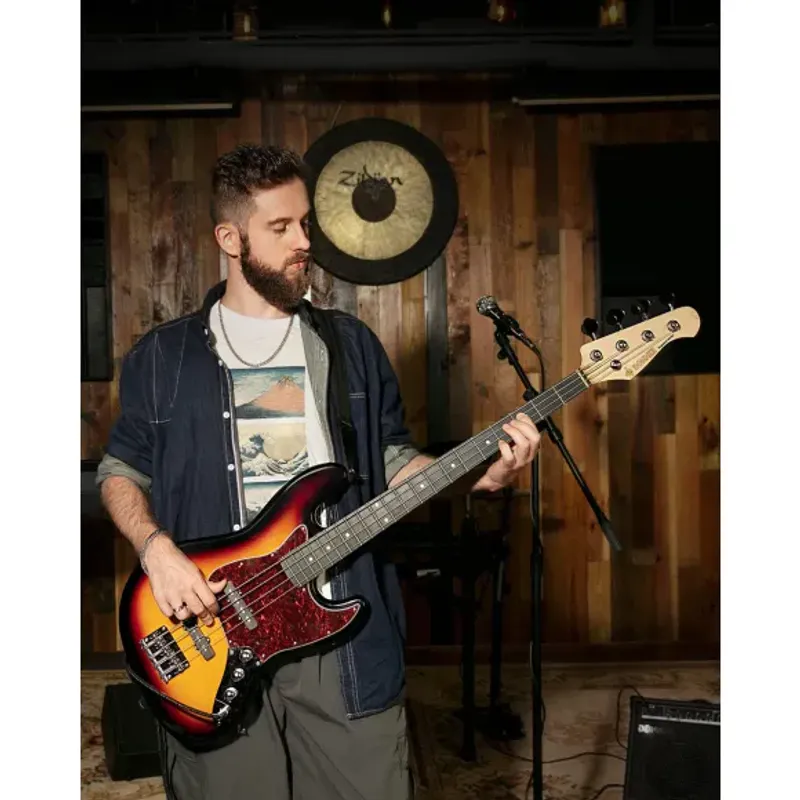 Donner DJB-510D el-bass sunburst 