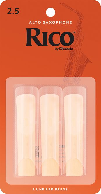 Hovedbilde Daddario Rico RJA0325 alt-sax 3p 2.5 Fliser
