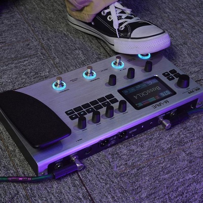 M-vave MK-300 gitar-multieffekt-pedalbrett