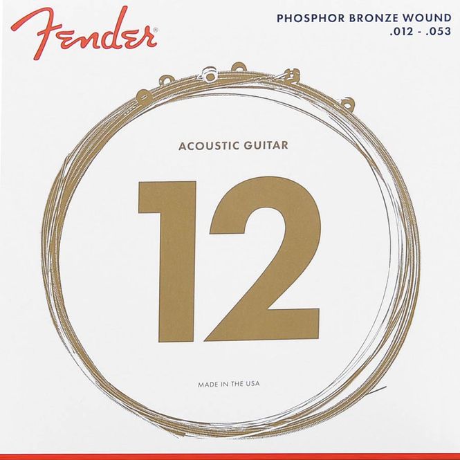 Hovedbilde  Fender Phosphor Bronze Light 12-53