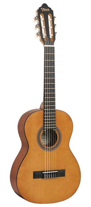 Hovedbilde Valencia VC201 Klassisk gitar 1/4 Natur