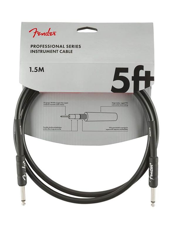 Fender Professional Series Instrumentkabel 1.5m