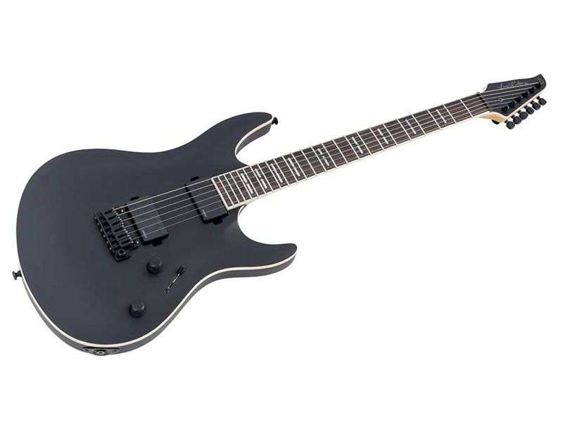 Sire Y10/BKS alder electric guitar black satin, with gigbag