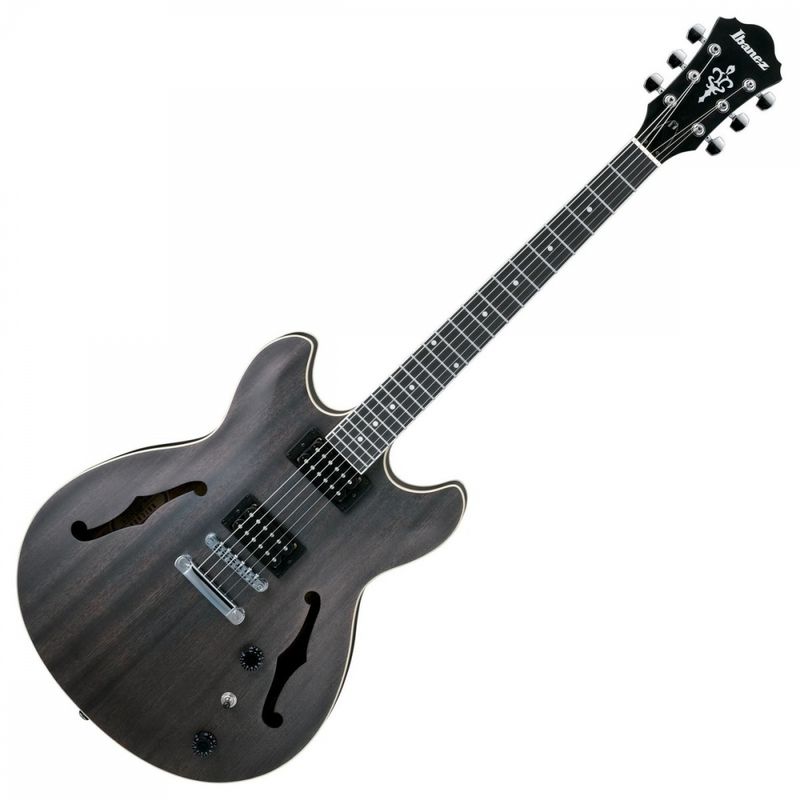 Ibanez AS53-TKF Transparent Black Flat