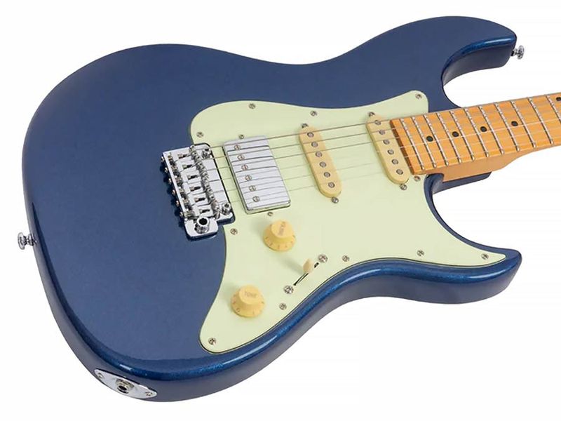 Sire S5 Series HSS S-style - 3-tone dark navy