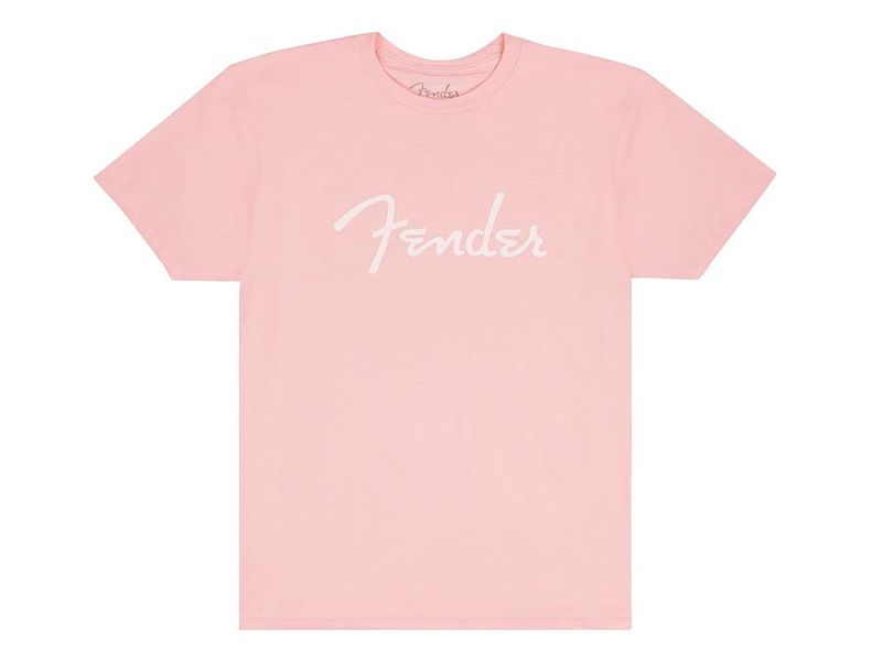 Fender T-Skjorte Rosa Størrelse M