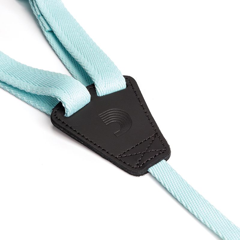 D'Addario Accessories 19UKE03 19mm Ukulele Pet Strap - Seafoam
