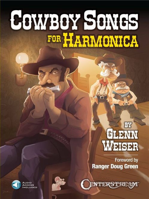 Hovedbilde Cowboy Songs for Harmonica av Glenn Weiser