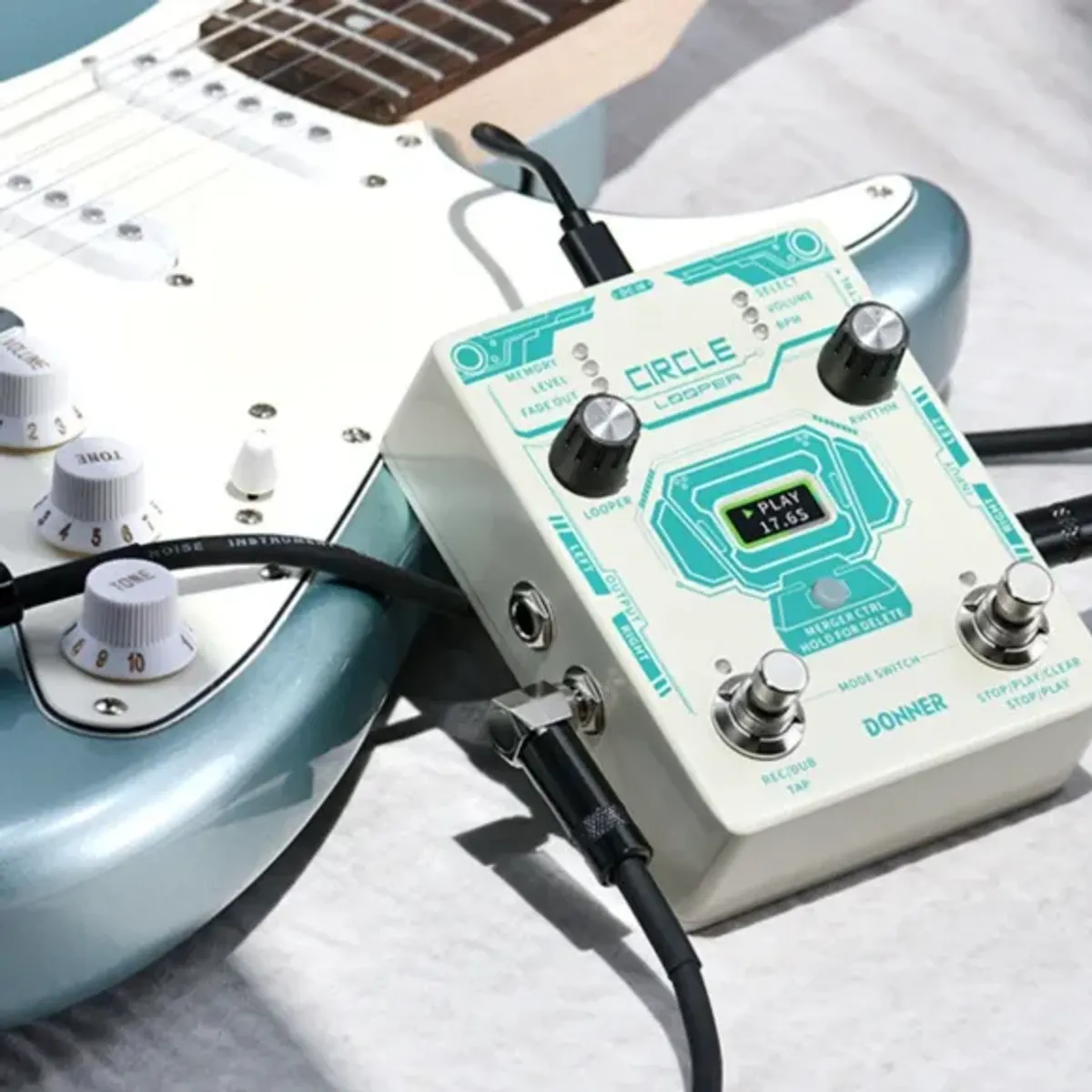 Donner Circle Looper gitar-pedal