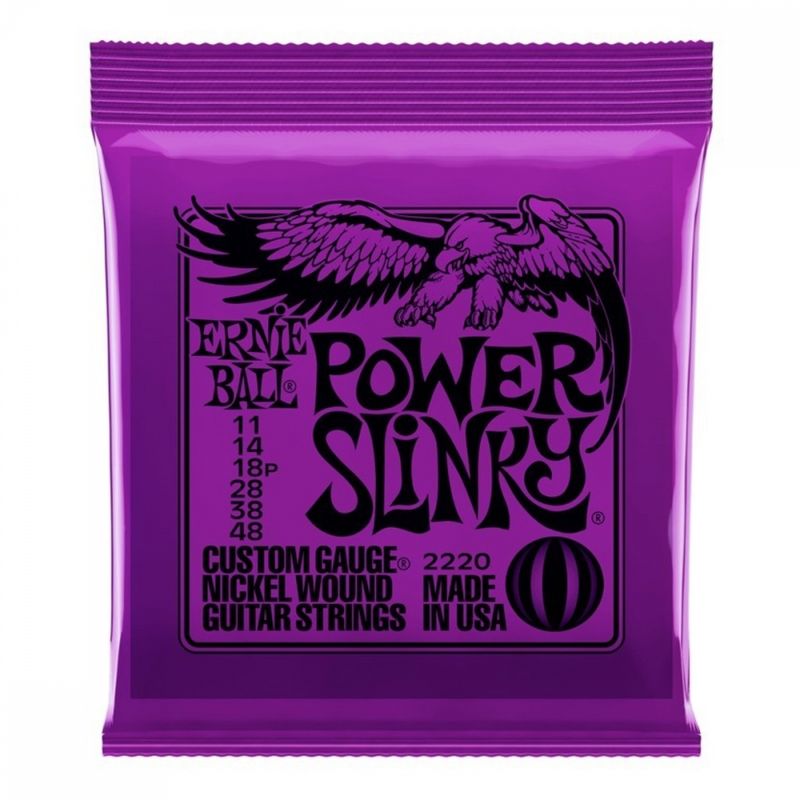 Ernie Ball 2220 Power Slinky Nickel 0.11-0.48
