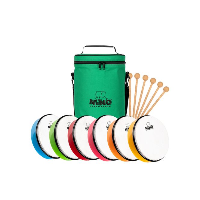 Hovedbilde NINO Percussion NINOSET45 Percussion sortiment 6 ...
