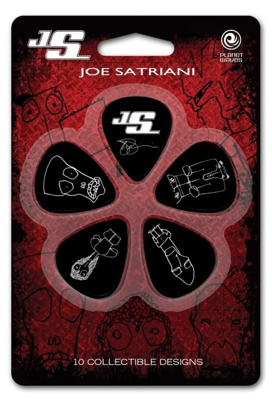Daddario 1CBK2-10JS Joe Satriani Signaturplekter Light 10stk
