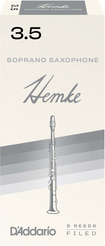 Daddario Hemke RHKP5SSX350 Sopran-sax 5p 3.5 Fliser