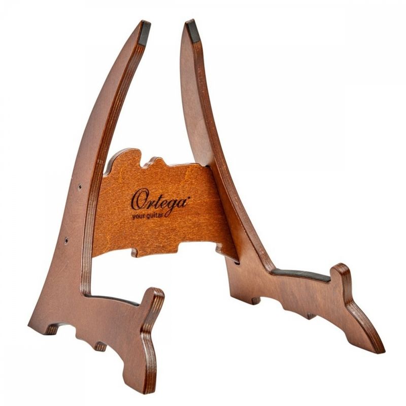 Ortega OWGS-1 Wooden Guitar Stand Dark Brown