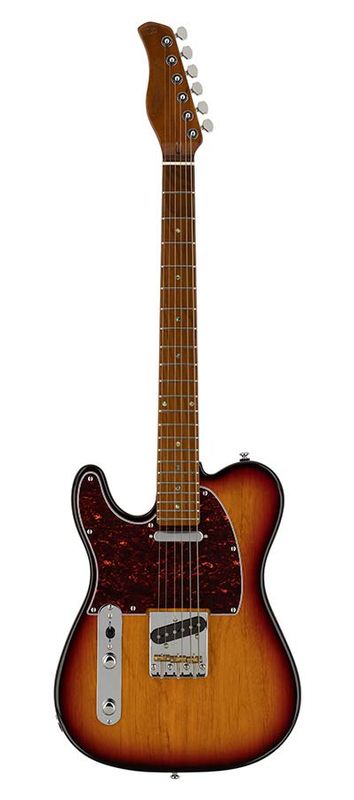 Sire T7L/3TS Larry Carlton lefty electric guitar T-style 3 tone sunburst