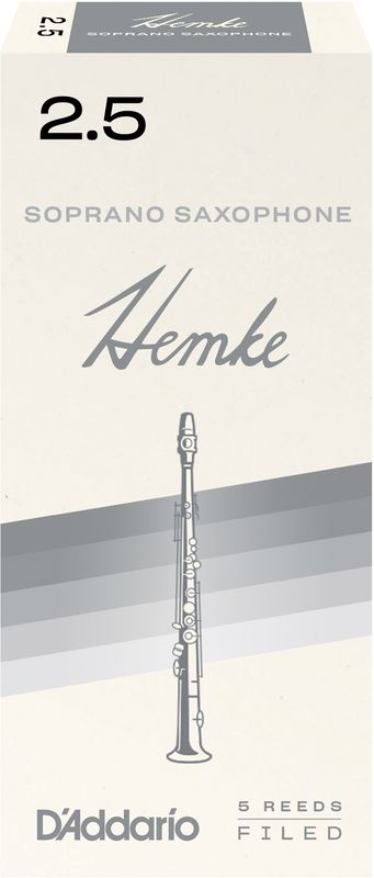 Daddario Hemke RHKP5SSX250 Sopran-sax 5p 2.5 Fliser