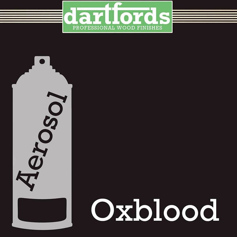 Dartfords FS5291 Pigmented Nitrocellulose Lacquer Oxblood - 400ml aerosol