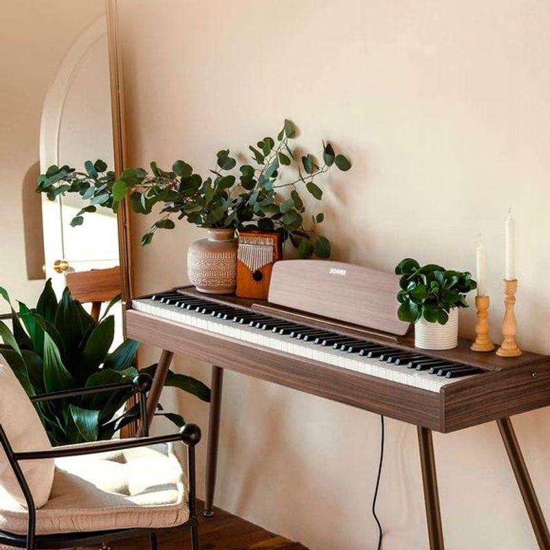 Donner DDP-80 el-piano walnut 