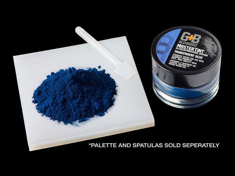 Gluboost MasterTint GBMTJARBLUE blue colour additive for cyanoac